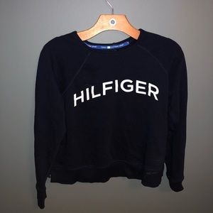 TOMMY HILFIGER CROP CREW NECK